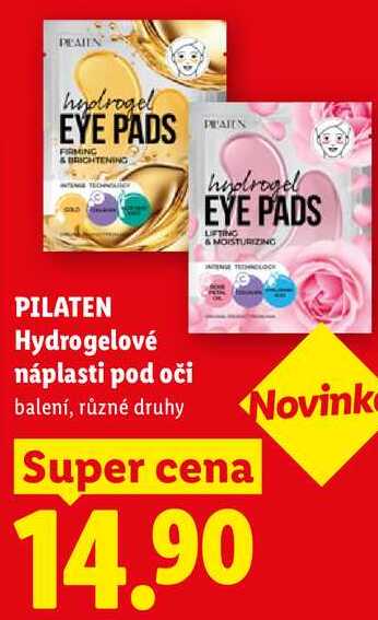 PILATEN Hydrogelové náplasti pod oči 