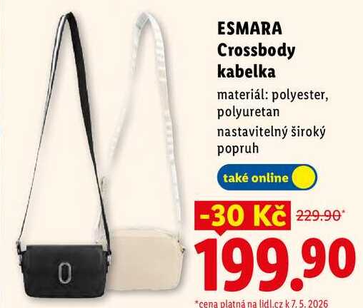 ESMARA Crossbody kabelka 