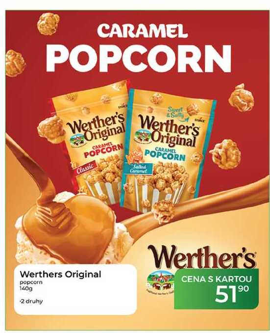 Werthers Original popcorn 140g
