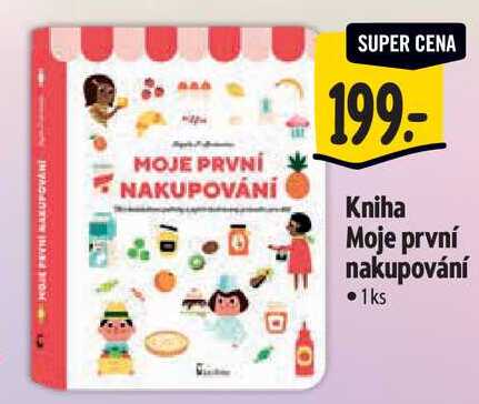 Kniha Moje první nakupování, 1 ks