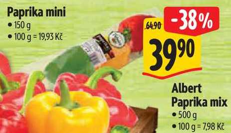 Albert Paprika mix, 500 g