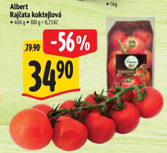 Albert Rajčata koktejlová, 400 g
