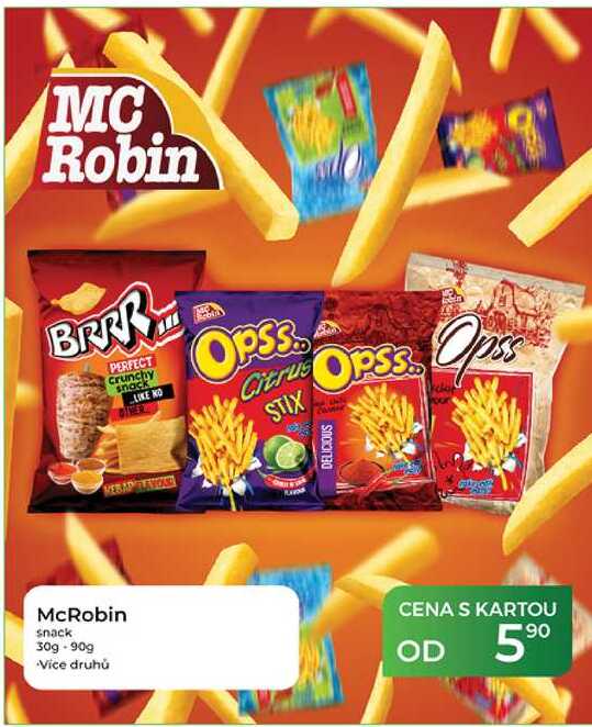 McRobin snack 30g-90g
