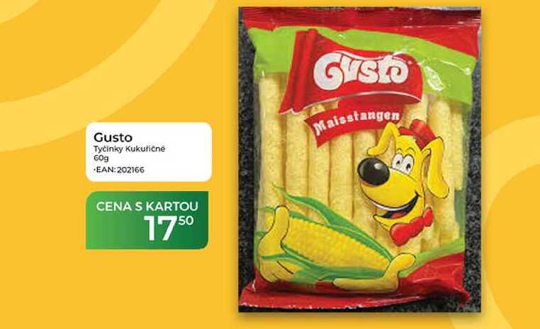 Gusto Tyčinky Kukuřičné 60g