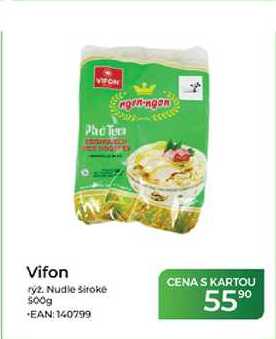 Vifon rýž. Nudle široke 500g