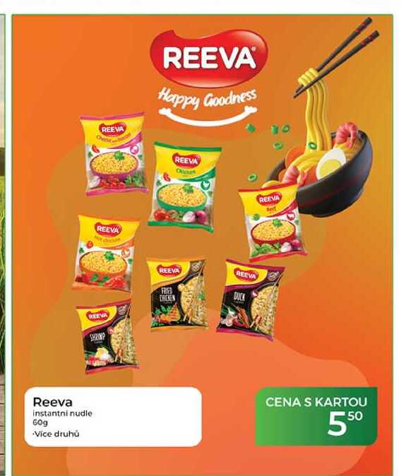 Reeva instantni nudle 60g