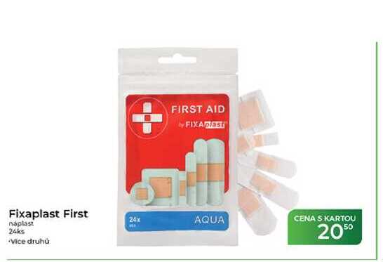 Fixaplast First náplast 24ks