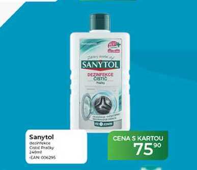 Sanytol desinfekce čistič Pračky 240ml