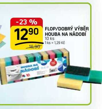 FLOP/DOBRÝ VÝBĚR HOUBA NA NÁDOBÍ 10 ks 