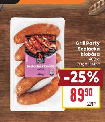 Grill Party Sedlácká klobása 460 g
