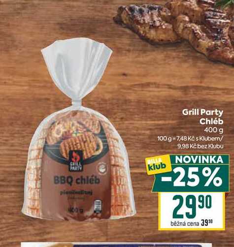 Grill Party Chléb 400 g