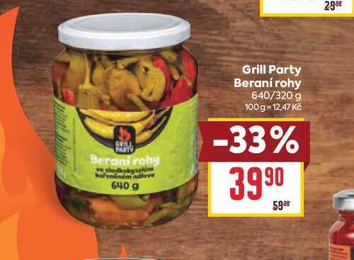 Grill Party Beraní rohy 640/320 g