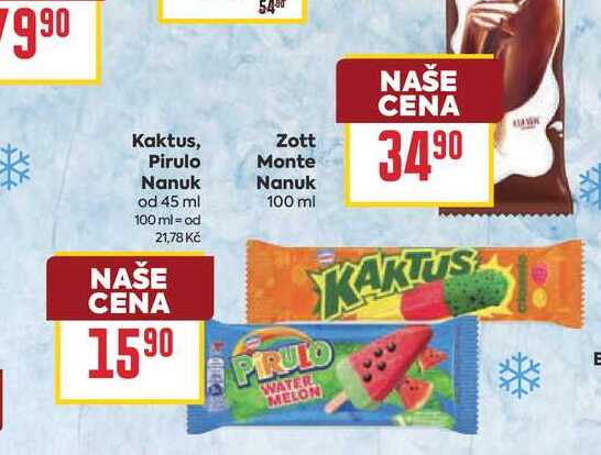 kaktus, Pirulo Nanuk od 45ml
