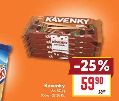 Kávenky 5x 50 g