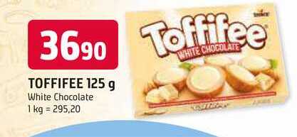 TOFFIFEE 125 g White Chocolate