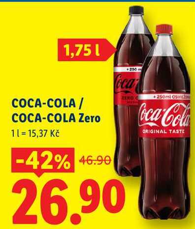 COCA-COLA/COCA-COLA Zero, 1,75 l
