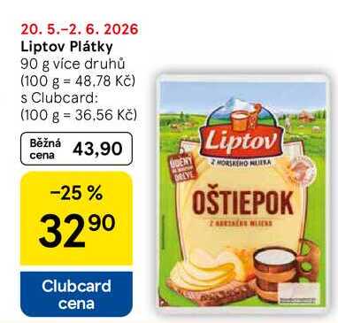 Liptov Plátky, 90 g