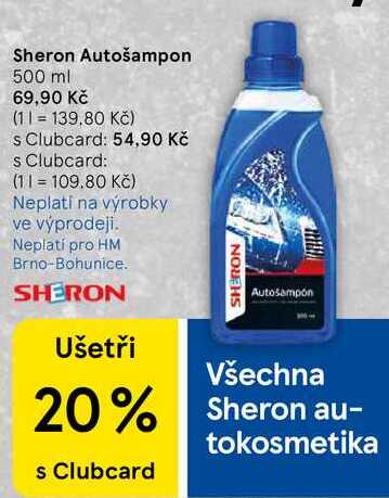 Sheron Autošampon, 500 ml
