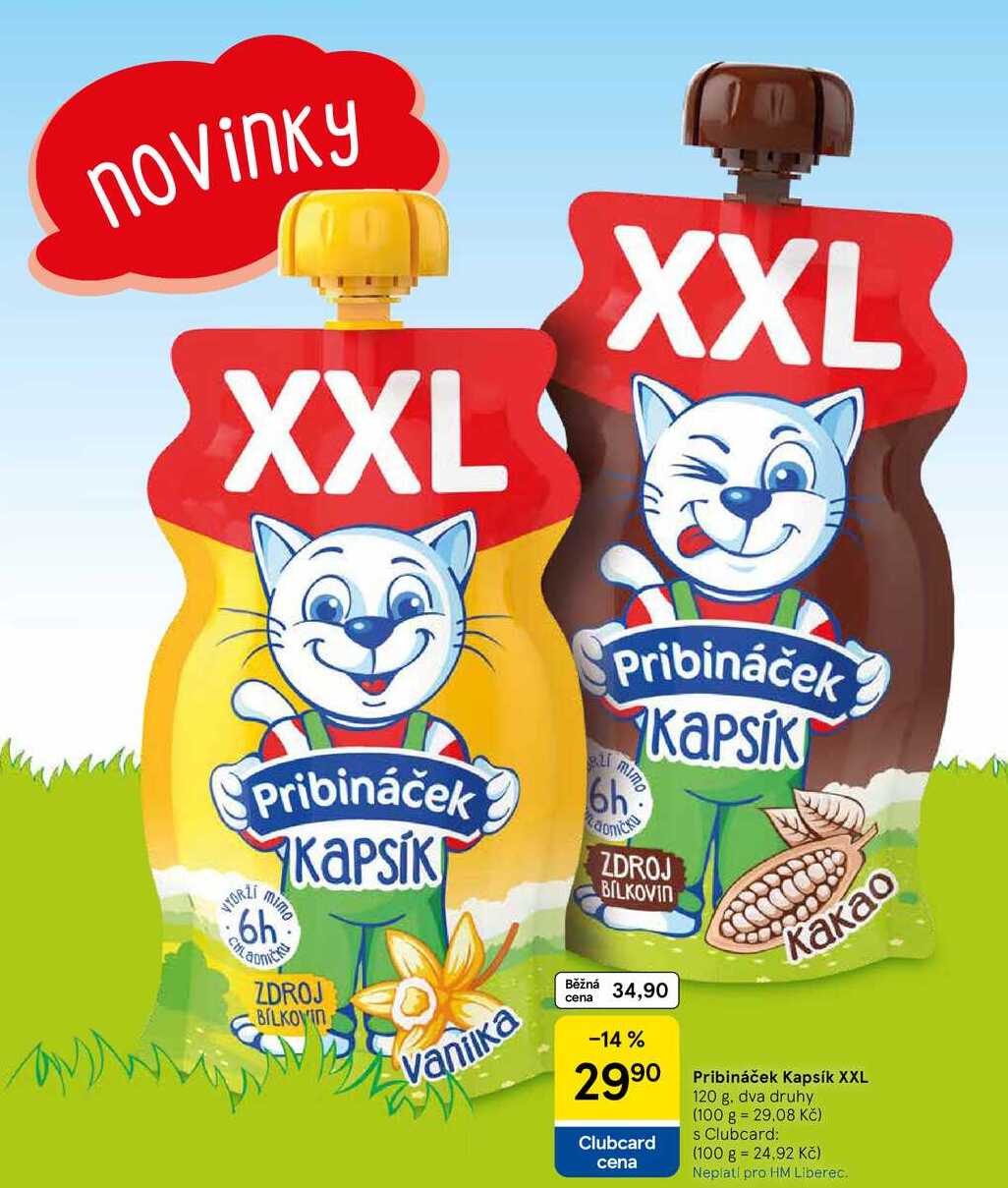 Pribináček Kapsik, 120 g