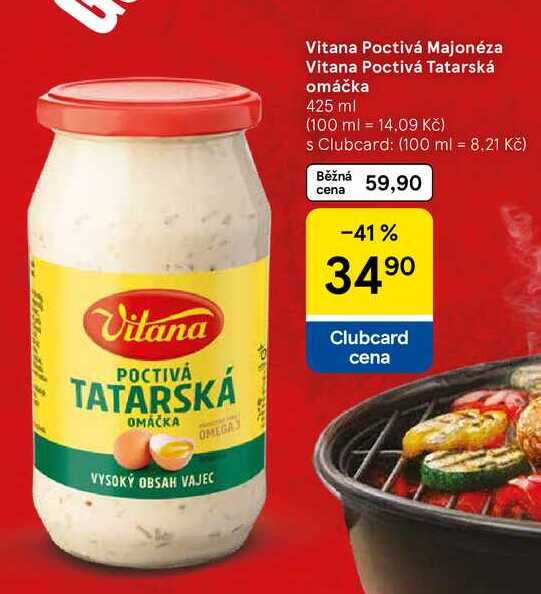 Vitana Poctivá Majonéza, 425 ml  