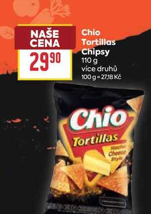 Chio Tortillas Chipsy 110 g 