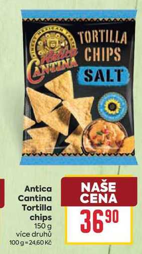 Cantina Tortilla chips 150g