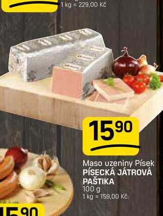 PÍSECKÁ JÁTROVÁ PAŠTIKA 100 g
