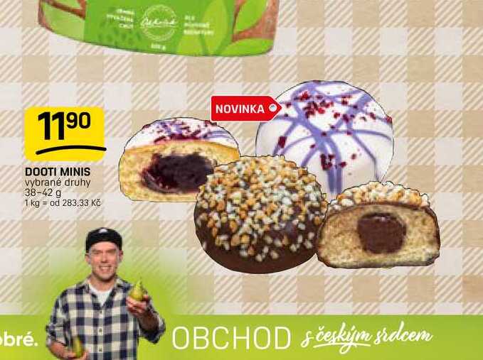 DOOTI MINIS vybrané druhy 38-42 g 
