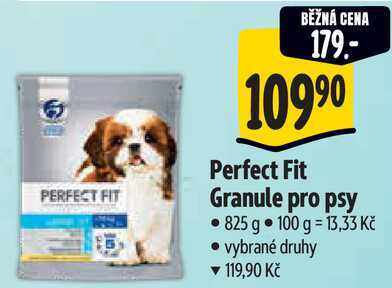 Perfect Fit Granule pro psy, 825 g