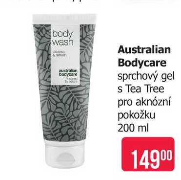 Australian Bodycare sprchový gel s Tea Tree pro aknózní pokožku 200 ml