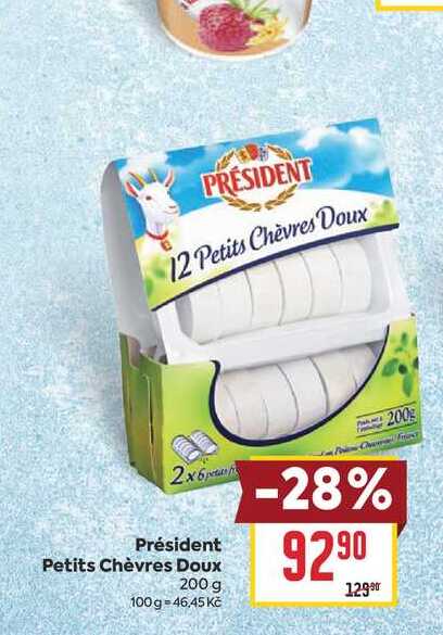 Président Petits Chèvres Doux 200g