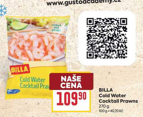 BILLA Cold Water Cocktail Prawns 270 g