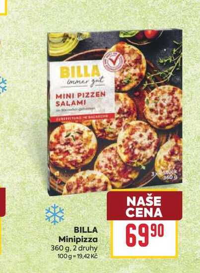BILLA Minipizza 360 g