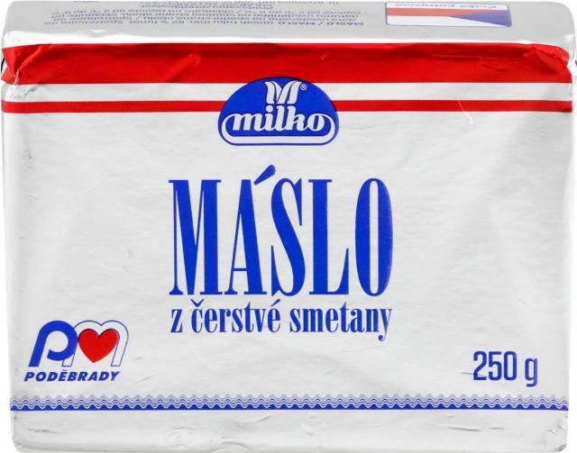 Milko máslo