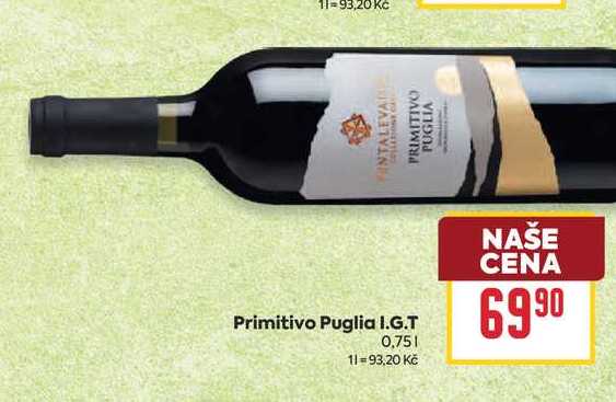 Primitivo Puglia I.G.T 0,75l
