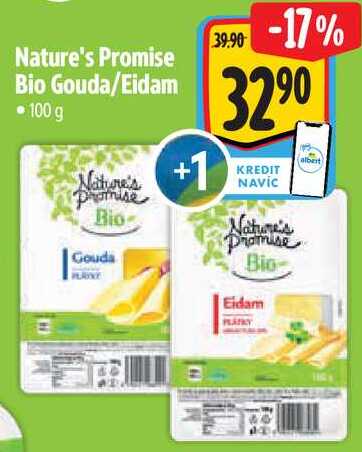 Nature's Promise Bio Gouda/Eidam, 100 g