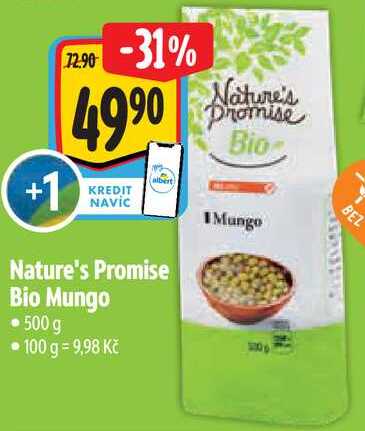 Nature's Promise Bio Mungo, 500 g