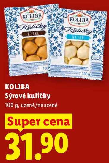 KOLIBA Sýrové kuličky, 100 g