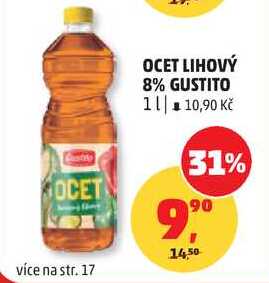 OCET LIHOVÝ 8% GUSTITO 1 l 