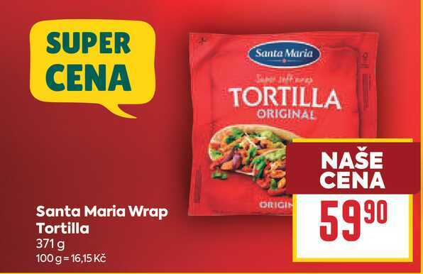 Santa Maria Wrap Tortilla 371 g 
