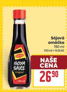 Sójová omáčka 190 ml