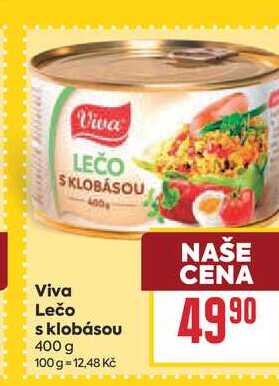 Viva Lečo s klobásou 400 g