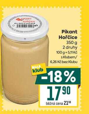 Pikant Hořčice 350 g
