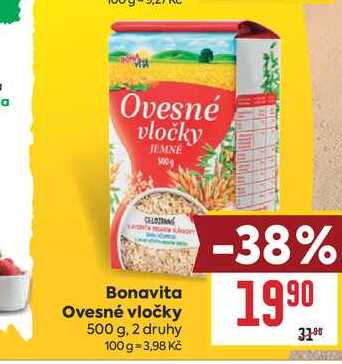 Bonavita Ovesné vločky 500 g