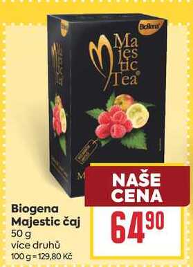 Biogena Majestic čaj 50 g