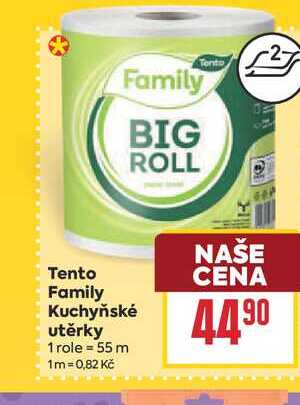Tento Family Kuchyňské utěrky 1 role