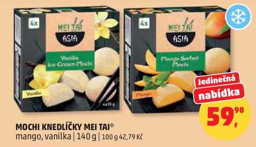 MOCHI KNEDLÍČKY MEI TAI, 140 g  