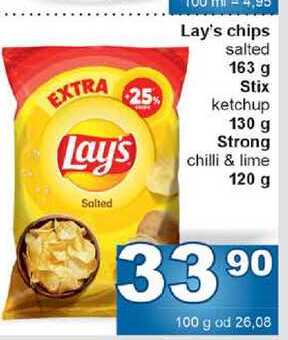 Lay's chips salted 163 g