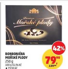 BONBONIÉRA MOŘSKÉ PLODY, 250 g