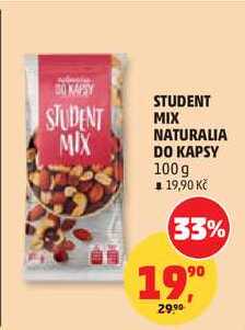 STUDENT MIX NATURALIA DO KAPSY ,100 g